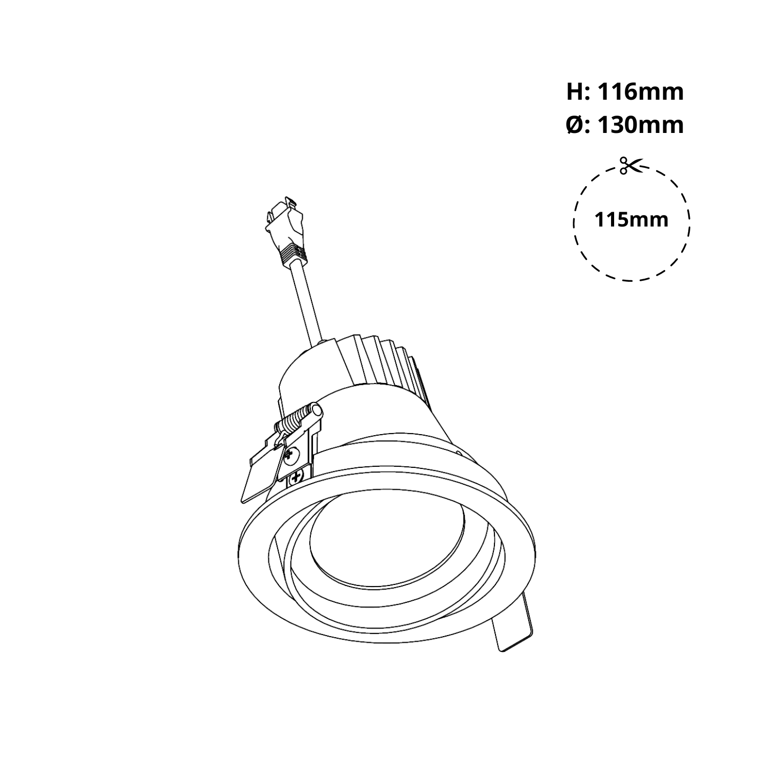 DLV-R 4.5 INCH - LINE DRAWING DIM 2024