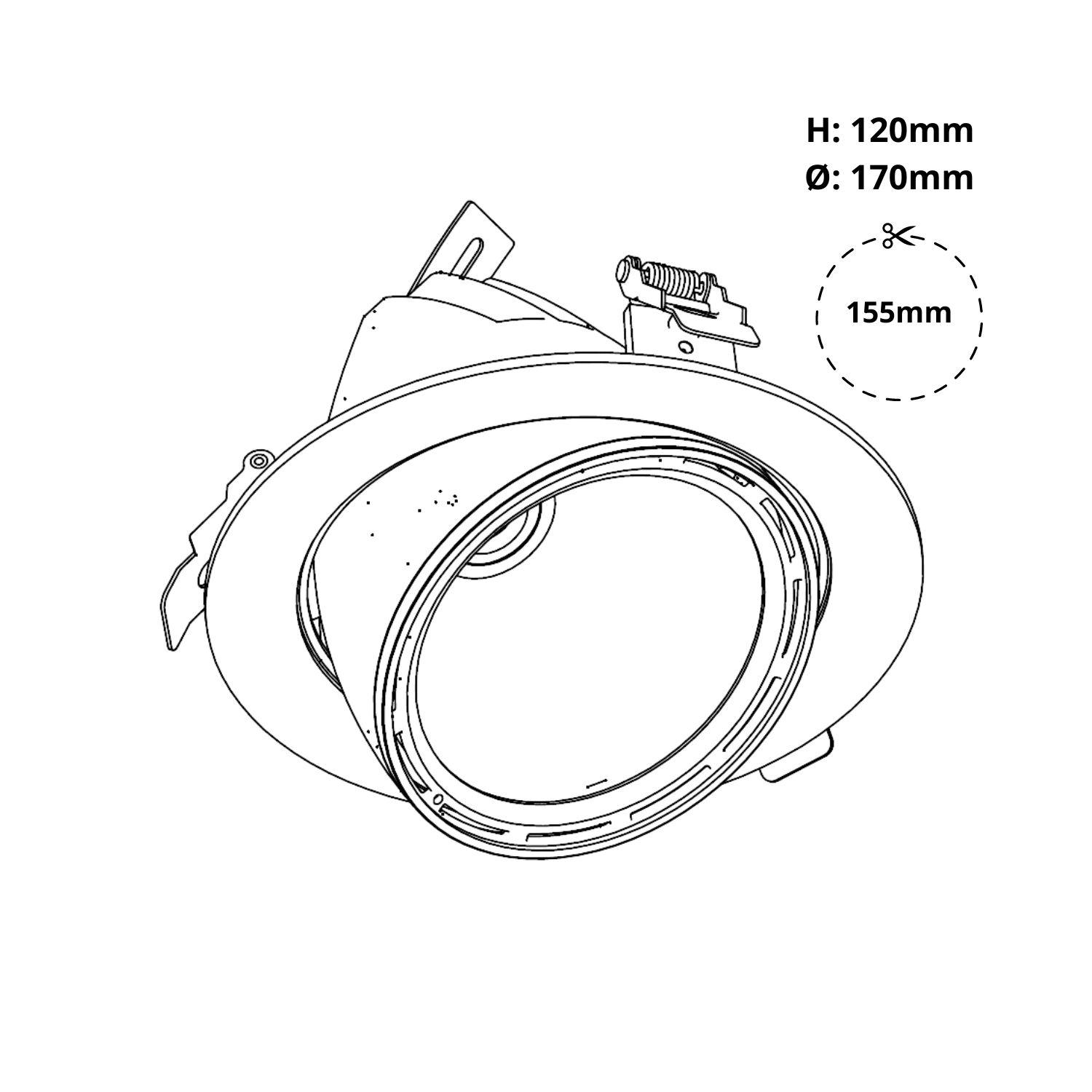 DLV-R SCOOP - LINE DRAWING DIM 2024