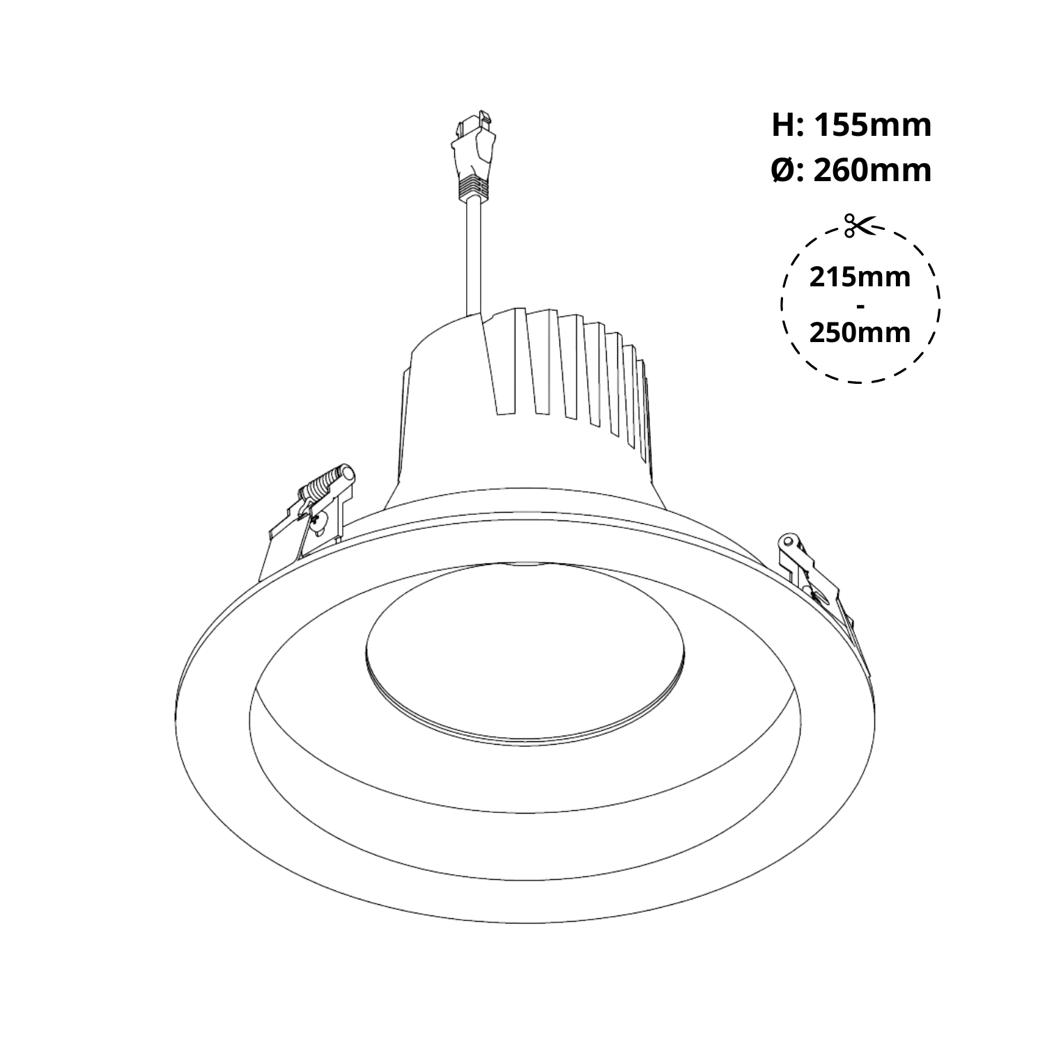 LIGHTNET DLV-R 8 INCH - LD 2024